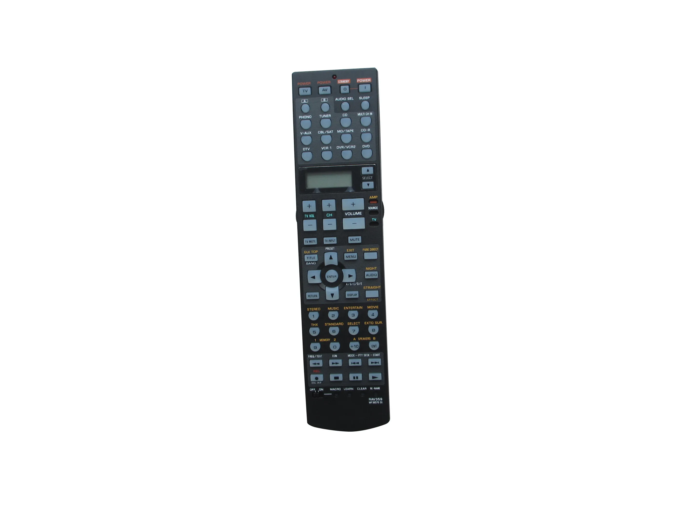 Remoto para Yamaha Controle Rav359 Rav363 Rx-v2700 Wf365600 Rx-v2700bl um v Receptor av Amplificador Rav230 Rav362 Wh254300 Rav358