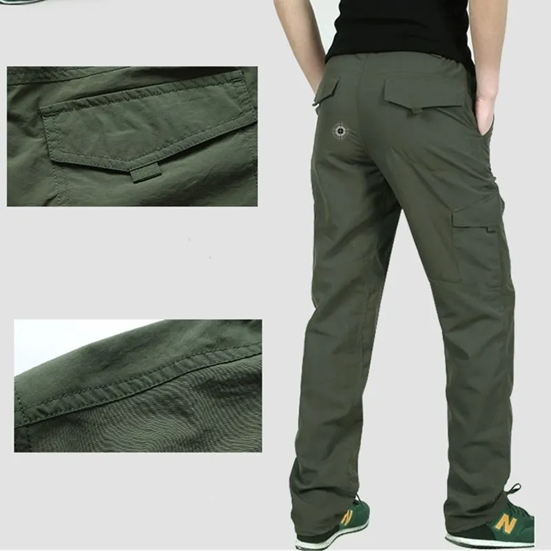 Походные походные брюки для мужчин горные Стрейчевые быстросохнущие
