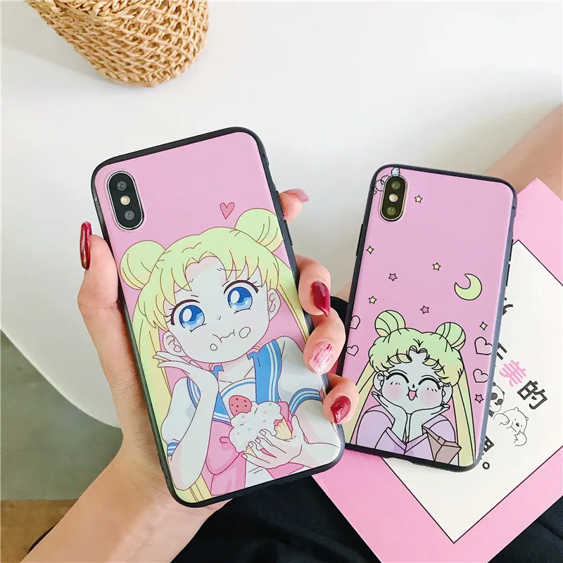 Case For Vivo X9 X9S X20 X21 X23 X27 Y55 Y66 Y67 Y71 Y75 V7 Y83 Y81S Cute Cartoon Summer Fruit Animal Girls Soft TPU Back Cover | Мобильные