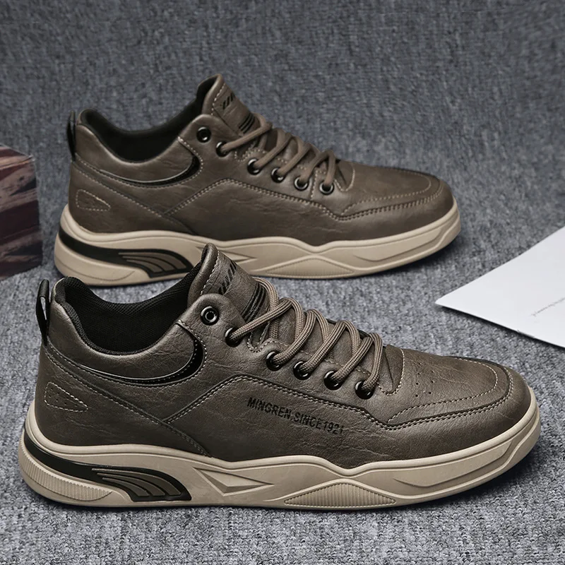 

Men Sneakers New PU Breathable Skateboard Shoes Outdoor Male Walking Shoes Men Sapatilhas Homem Shoes