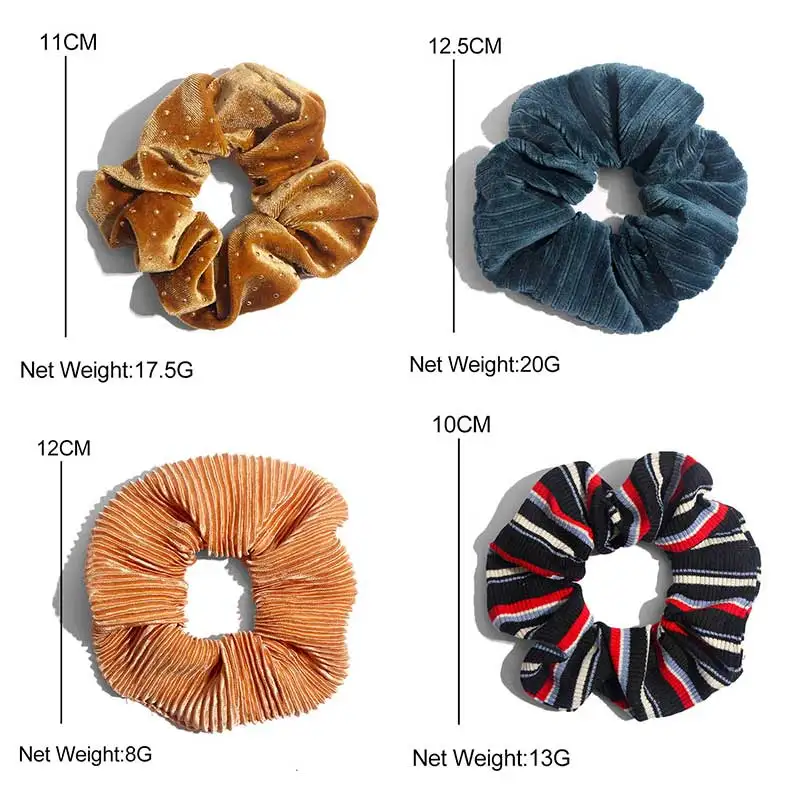 Модные эластичные волосы Flatfoosie из бархата для женщин. Сатиновая леопардовая резинка для хвоста и аксессуары.