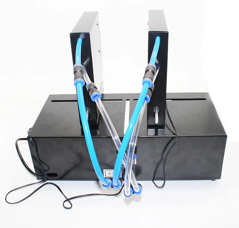 Grapadora el&eacute;ctrica neum&aacute;tica de doble cabeza, m&aacute;quina de encuadernaci&oacute;n de 220V, YC-1595-02, 180 tiempos/min-3