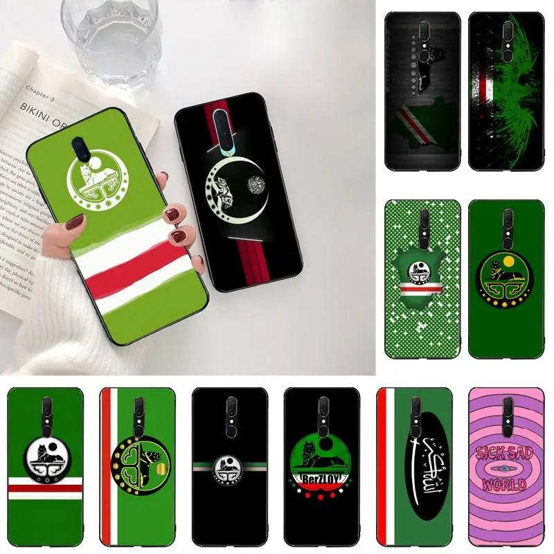 NBDRUICAI Chechnya флаг Bling Cute чехол для телефона Oppo A5 A9 2020 Reno2 z Renoace 3pro Realme5Pro|Бамперы| |