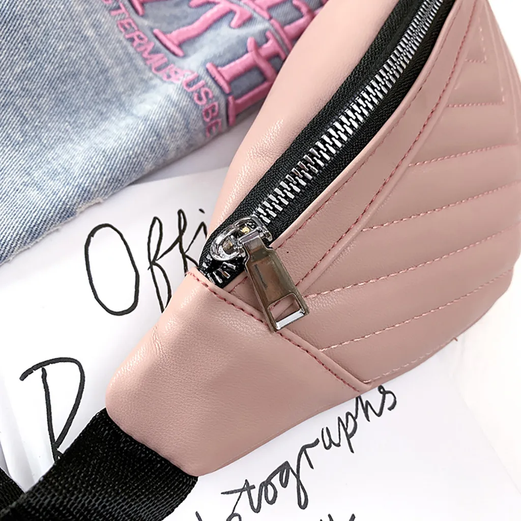 New Elegant Waist Bag For Women Joker Simple Crossbody Fashion Chest Pocket Pocket Shoulder Bag Hand Bags