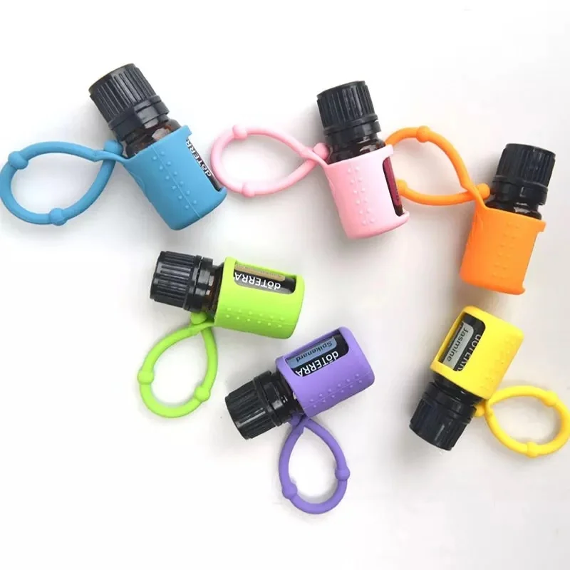 20 шт./компл. силиконовые Doterra эфирное масло чехол для iPhone 5/10/15 мл бутылка протектор