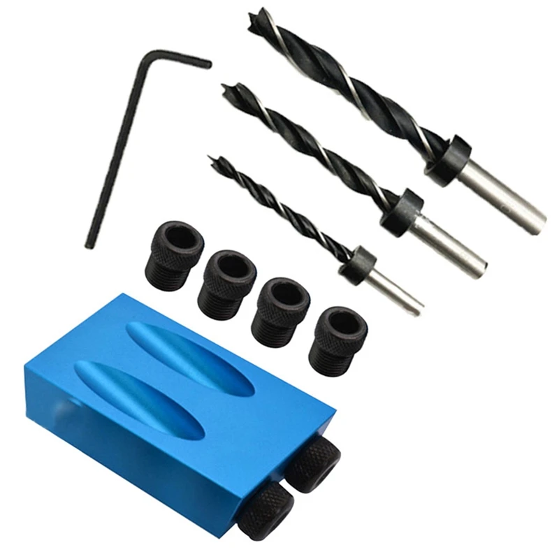 14 шт. косой отверстие локатор буровой 15 градусов угол луча биты из шаблона для