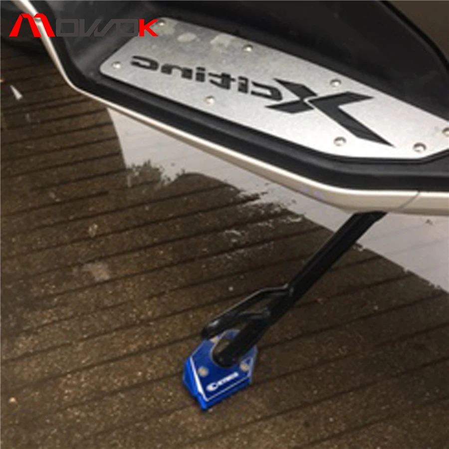 CNC Алюминий мотоцикл подножка сбоку увеличитель тарелка подставка увеличить