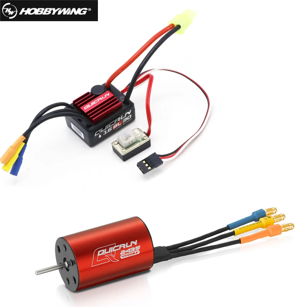 hobbywing quicrun wp 16bl30 бесщеточный регулятор