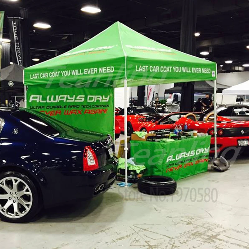 Алюминиевая палатка 10 х10 индивидуальные логотипы с задней стенкой для вечеринки