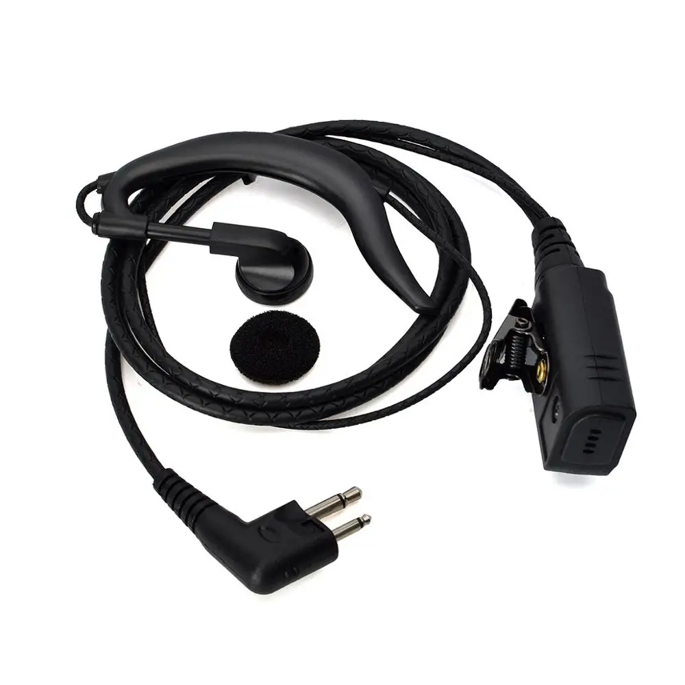 

HYS G Shape Headset with PPT Built-in Mic Earpiece for Motorola CLS1110 CLS1410 CLS1413 CP200