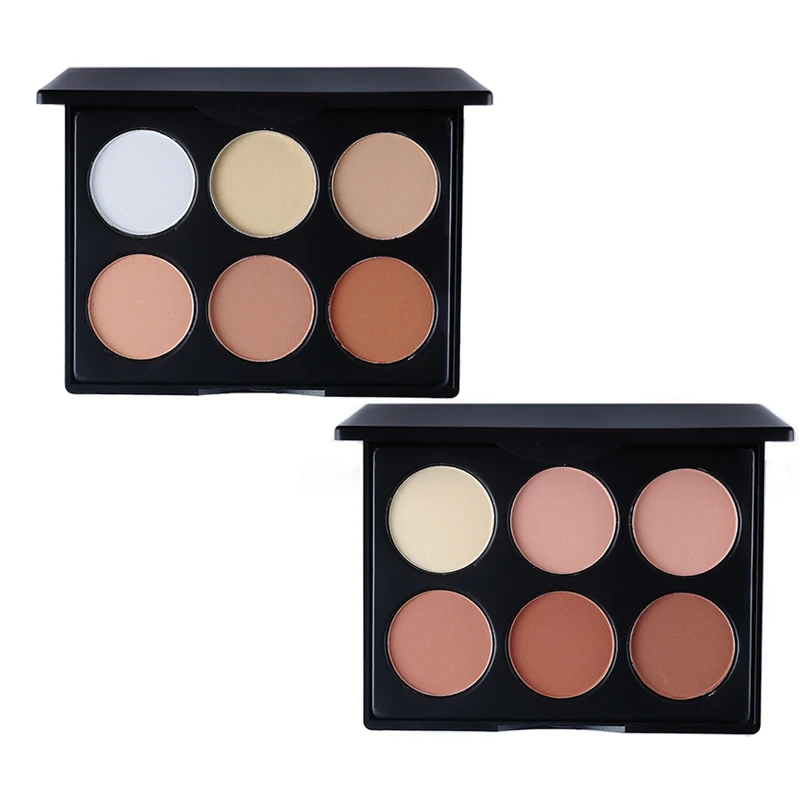 

Face Highlighter Powder Palette Corrector Concealer Power Palette Contouring Highlighter Bronzer Makeup Powder