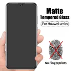 Матовое закаленное стекло для Huawei 10i, 20i, 20, Y7, Y9 Prime, Y7P, Y7A, Y6S, Y6P, Y5P Pro, защита экрана от отпечатков пальцев