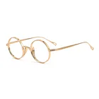 Круглые титановые очки Джон Леннон ручной работы в японской оправе для мужчин и женщин, оптические винтажные очки для близорукости