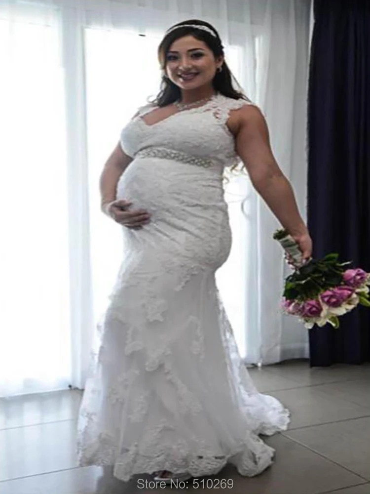 Заказные платья для беременных с высокой талией и открытой спиной большие