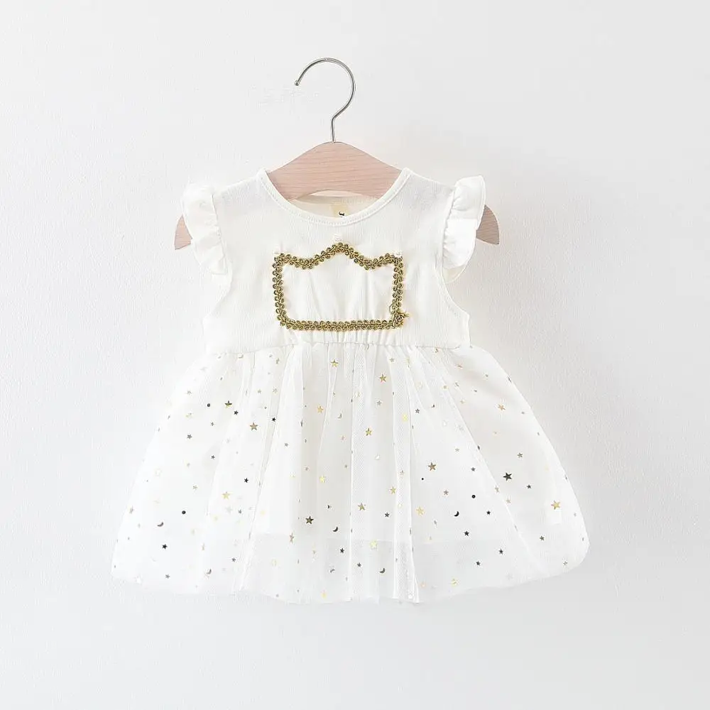 Летнее платье для маленьких девочек на день рождения 1 год вечерние платья