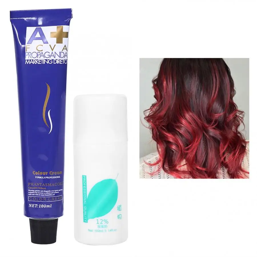 Модная краска для волос ing 100 мл/бутылка естественного цвета безопасная укладки