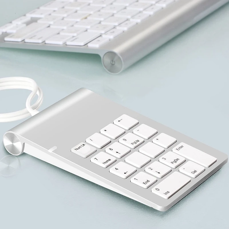 Портативная цифровая клавиатура с 18 кнопками USB 2 0 портативная цифрами Pad для