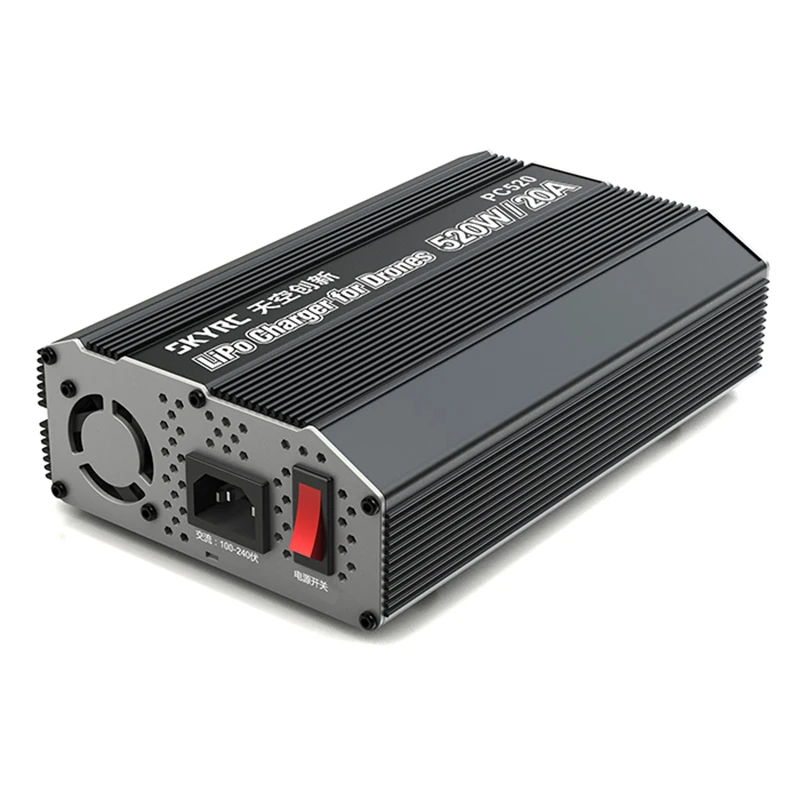 

SKYRC PC520 6S 520W/20A Lipo Battery Charger Quick Charger Agricultural Plant Protection for Drones SK-100105