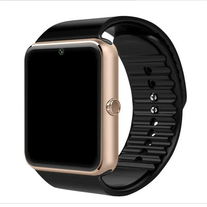 Умные часы GT08 с синхронизацией уведомлений поддержка Sim карты TF Bluetooth подключение