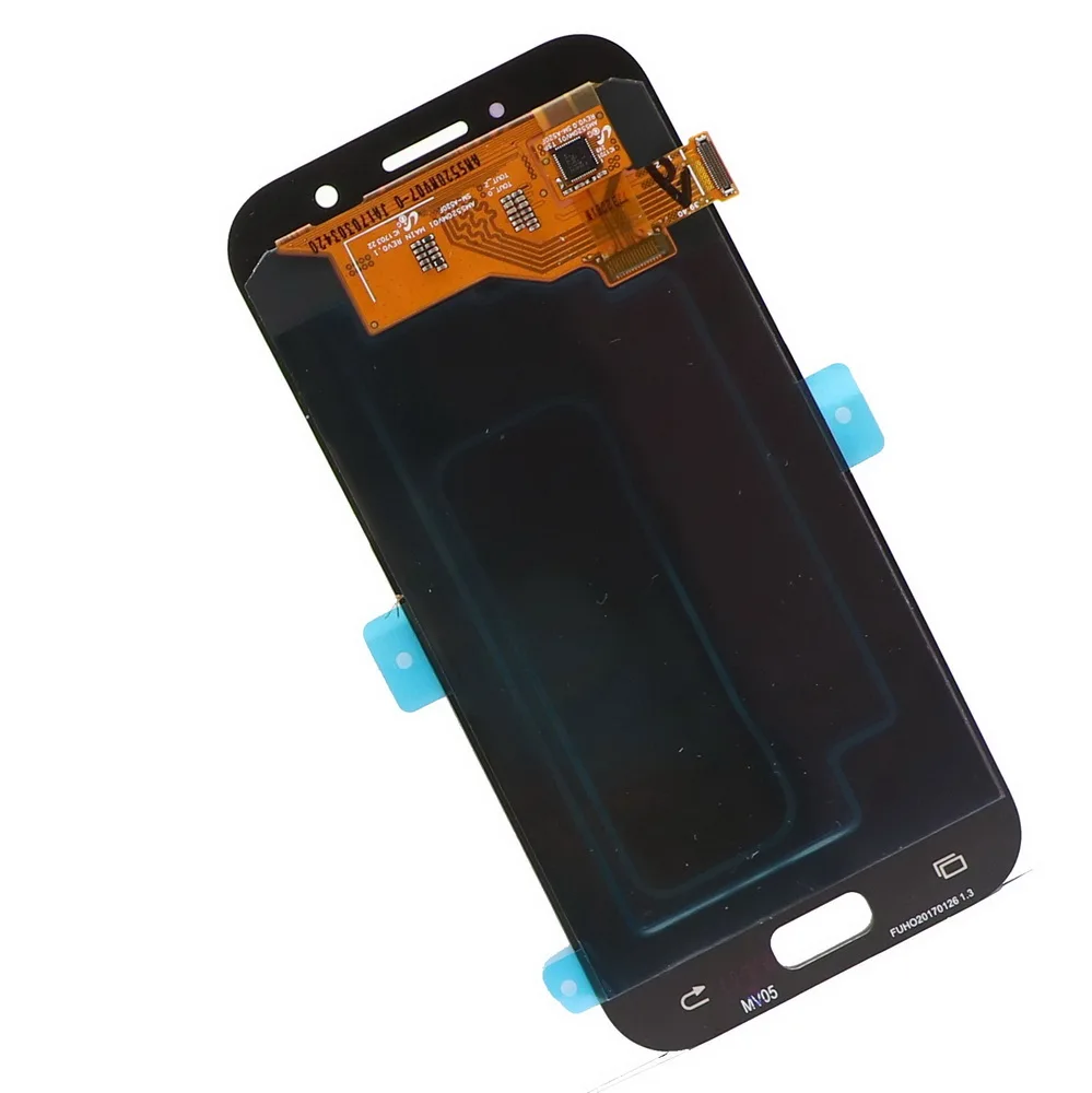 4," супер AMOLED ЖК-дисплей для Samsung Galaxy A5 дисплей с сенсорным экраном дигитайзер Контроль яркости A520 A520F SM-A520F Замена