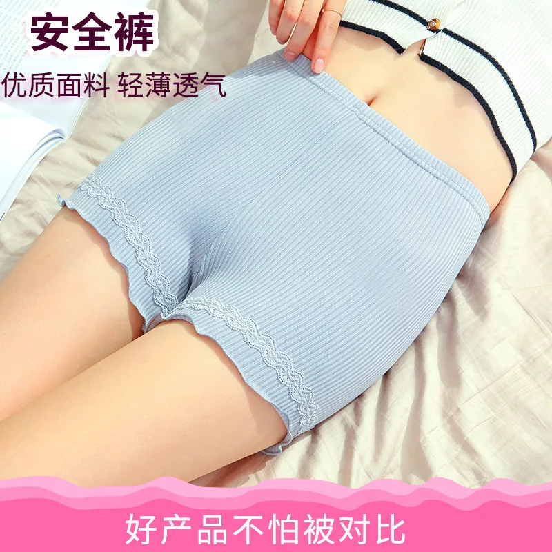 Женские летние шорты для защиты от воздействий с кружевом из вискозы защитой