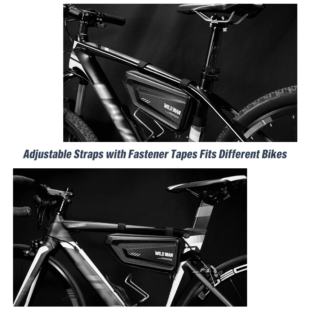 

Waterproof Bicycle Pouch Top Tube Pack Bike Triangle Frame Bag For Bicycle Lightweight Bike Storage Bag Accessories For Bicycle