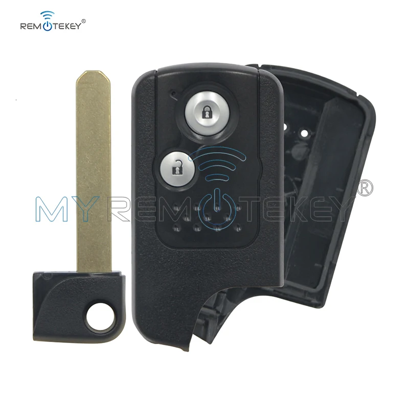 Remtekey смарт-чехол для ключей 2 кнопки для Honda Fit CRV 2009 2010 2011