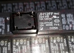 

10PCS/LOT NEW relay JH12FF 024-HS JH12FF-024-HS 24VDC DC24V 24V 10A 277VAC 4PIN