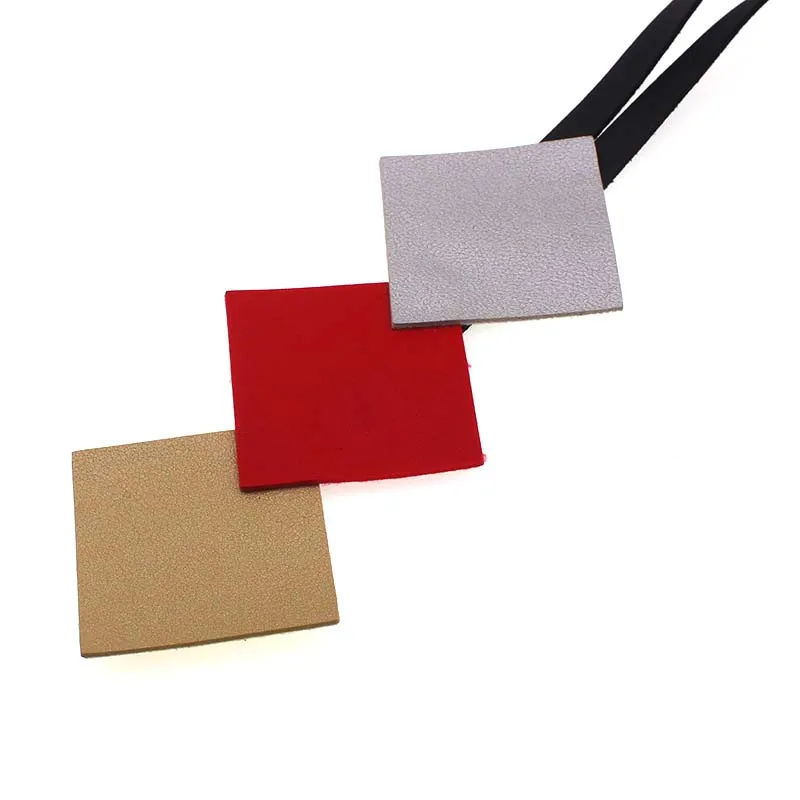 Кожаные ожерелья подвески Женские Ювелирные изделия кожаные чокеры для женщин