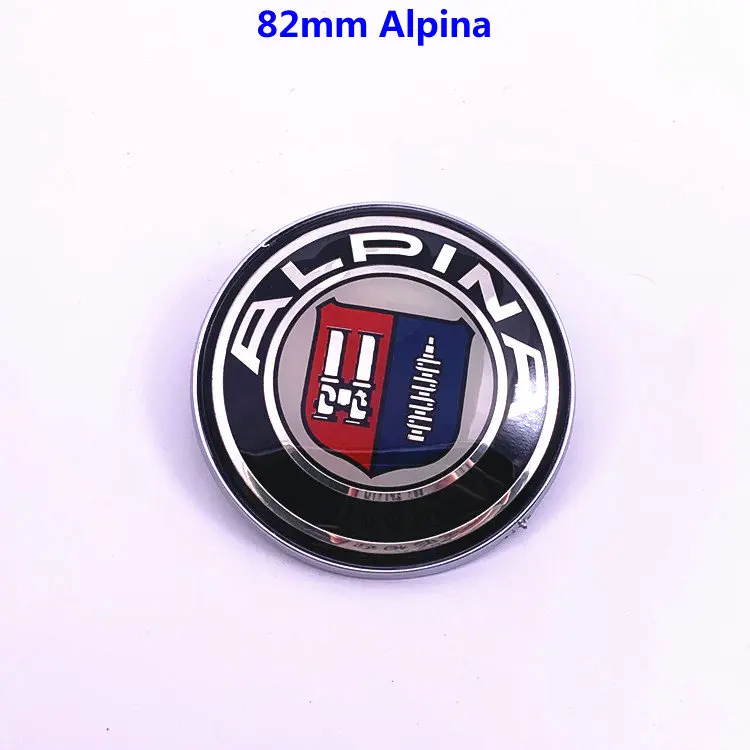 45/65/68/73/82 мм ALPINA Автомобильная эмблема логотип Стикеры стиль Знак Колпак ступицы