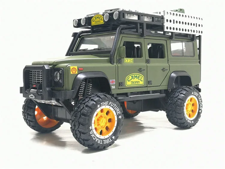 1/28 Diecasts игрушечный транспорт защитник Кубок с верблюдом модель автомобиля звуковой светильник коллекция автомобилей игрушки для детей игрушки подарок