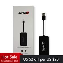 Carlinkit беспроводной смарт ключ для Apple CarPlay Android навигатора мини USB