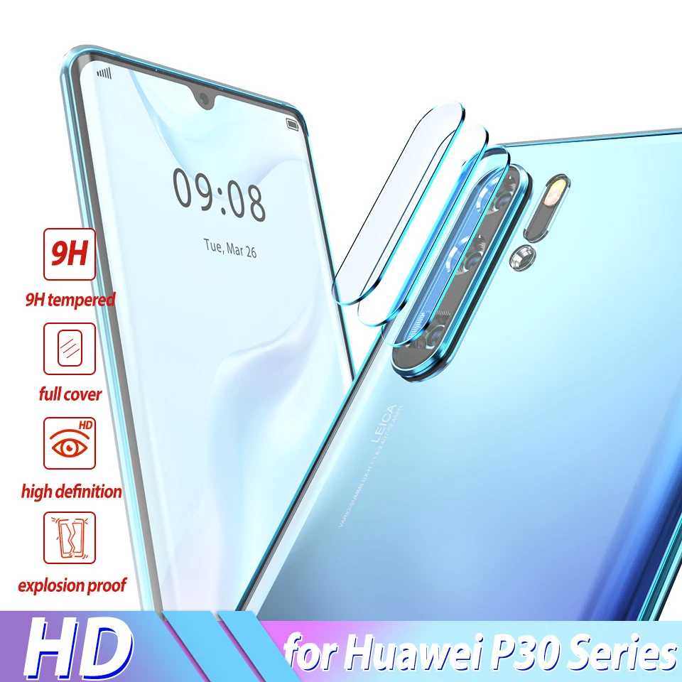 Закаленное стекло для объектива камеры huawei p30 pro lite p 30 30pro 30lite light life huavie huawey