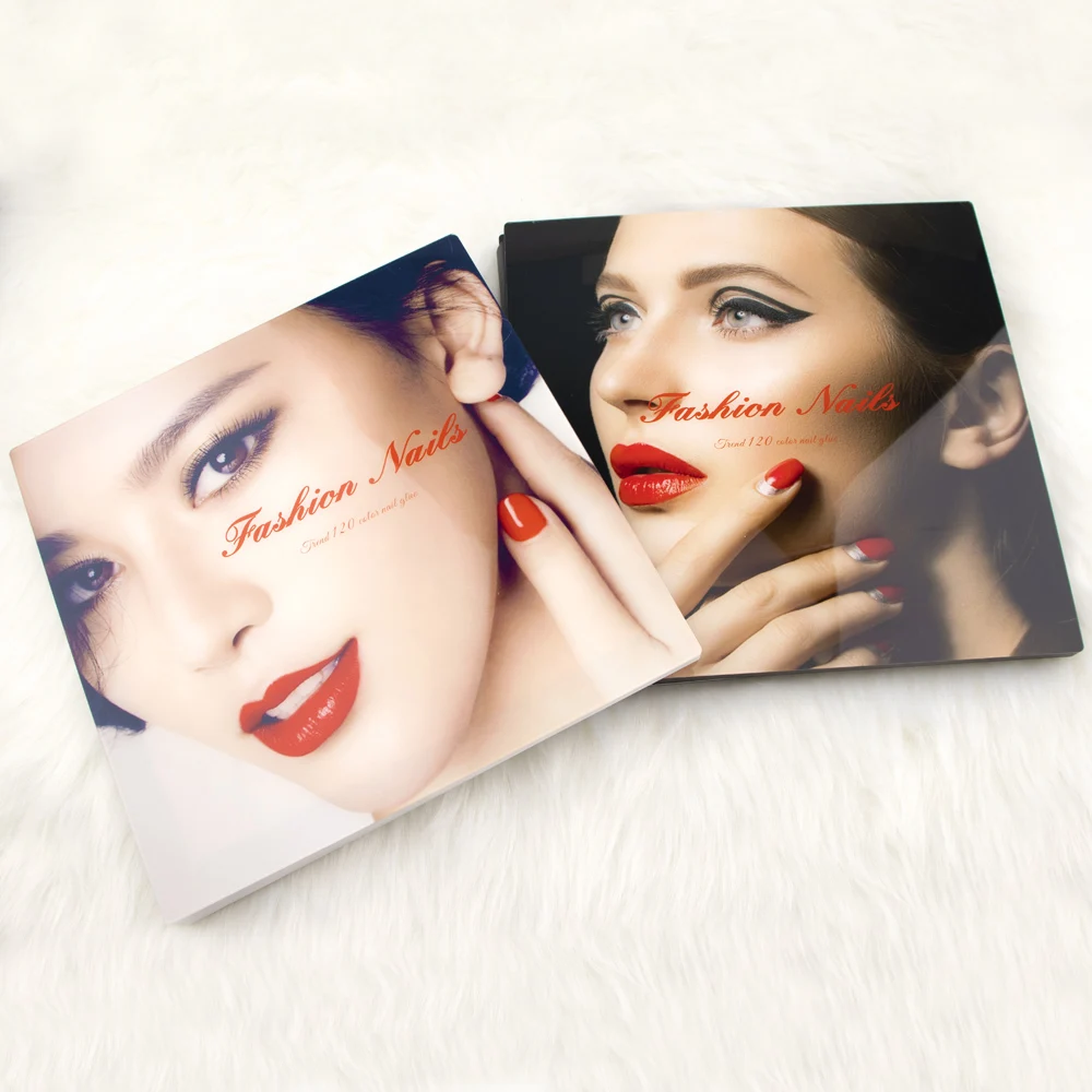 120 цветов акриловая панель для демонстрации ногтей демонстрирующая Гель лак