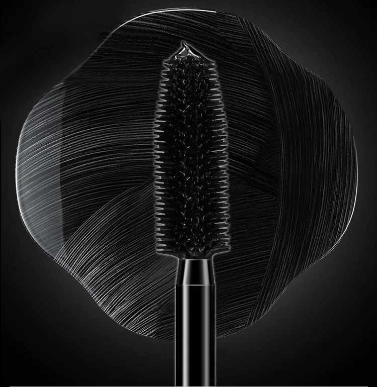 Черная Водостойкая тушь для глаз 4D Косметика макияжа ресниц с большим толстым