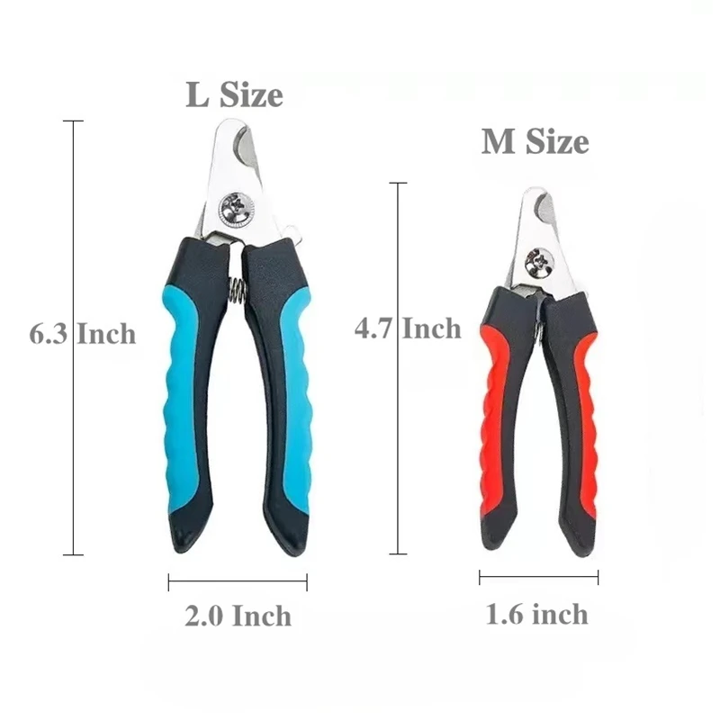 Профессиональная машинка для стрижки когтей домашних животных с безопасной