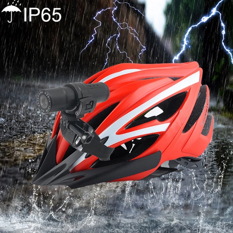 

IP65 Smart Motorcycle Driving Recorder Built in 1600mAh Lithium Battery Wifi