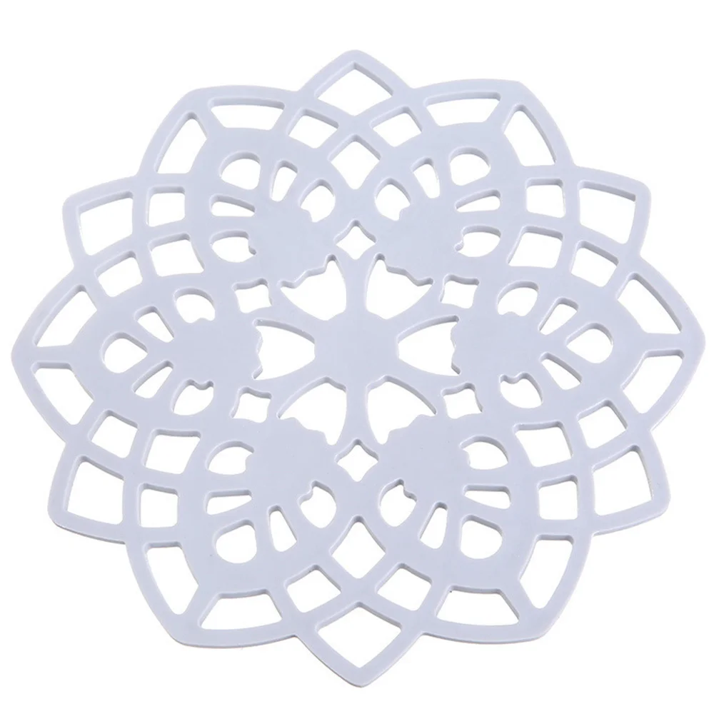 

4pcs Household Coasters Cup Pads Heat Resistant Cup Holder Rhombus Kitchen Gadget for Home (Random Color)