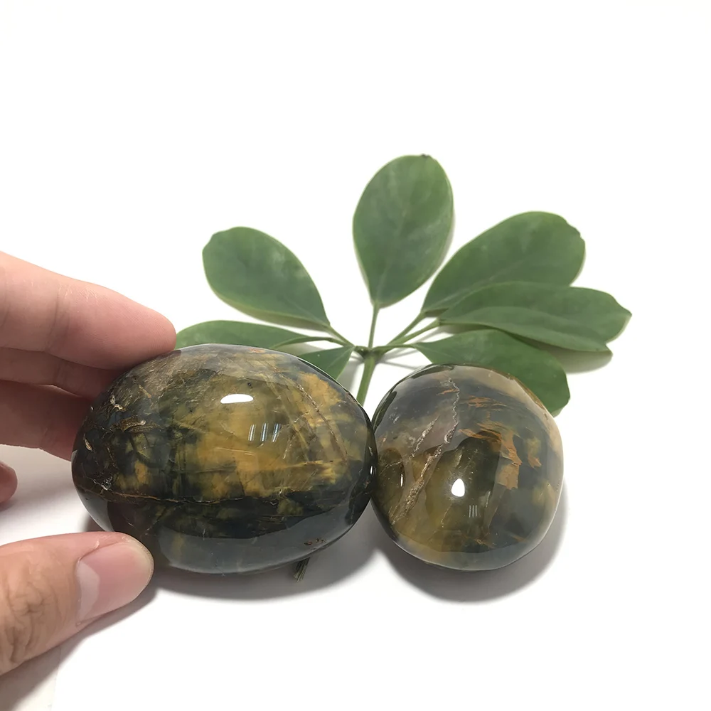 Высококачественный камень в форме пальмы океанской яшмы ручная работа и