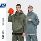 Толстовка мужская зимняя на флисе, с высоким воротником, 1323 Вт