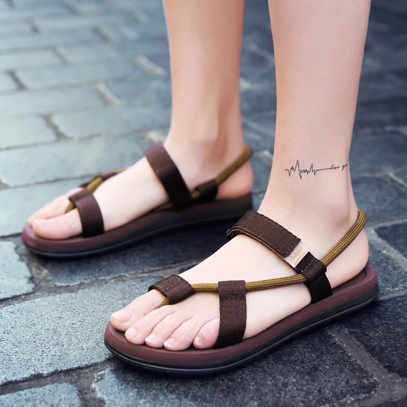 

2021 Sandals Summer new flip-flops Vietnam beach outdoor personality flip-flops flip-flops Plus size36-45