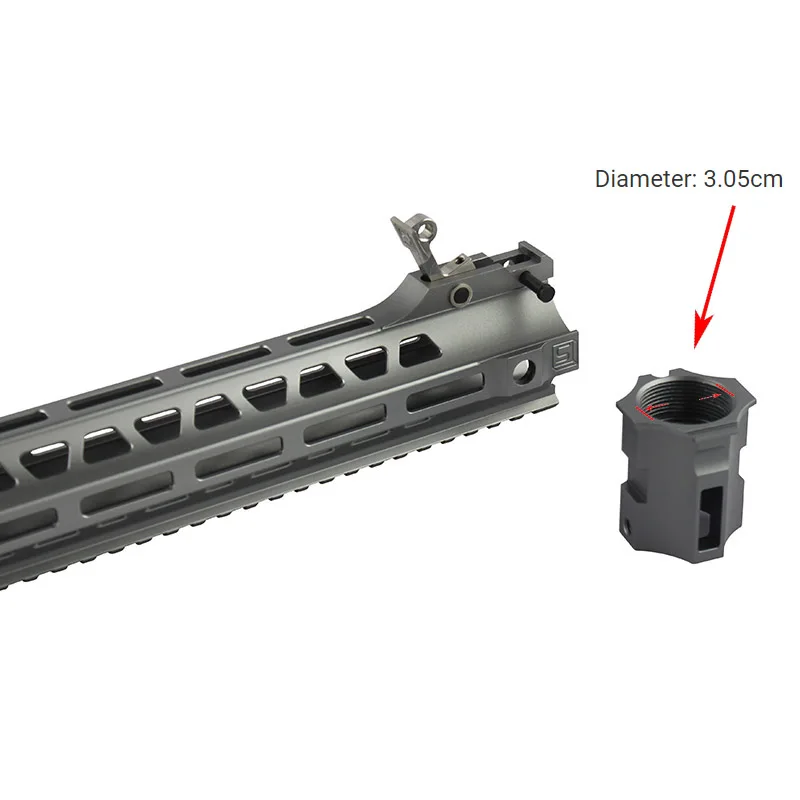 VULPO тактическая рейка Пикатинни 14 дюймов и 17 рельсовая система для страйкбола AEG