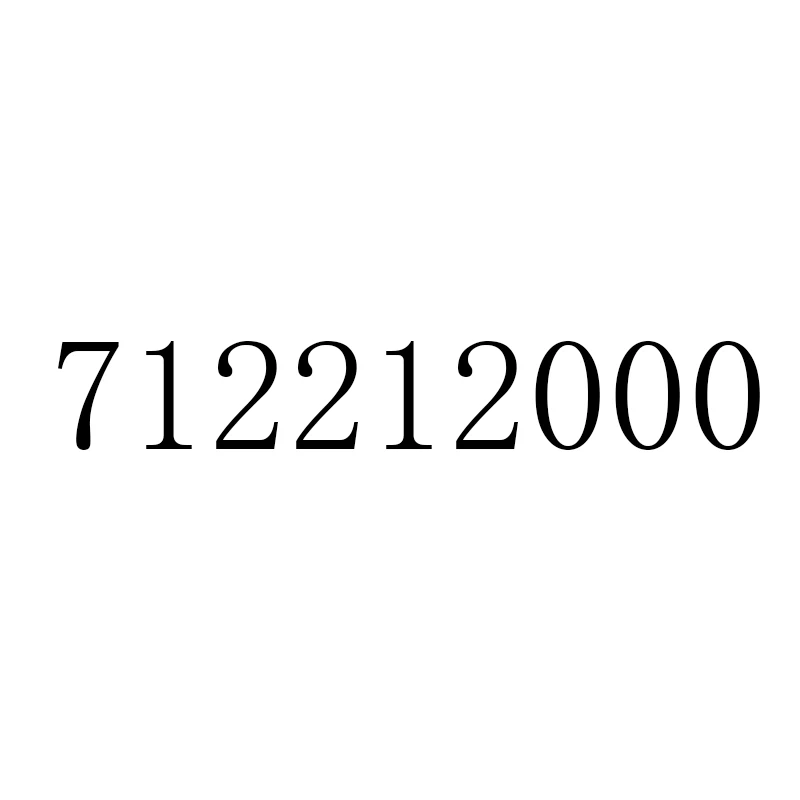 

712212000