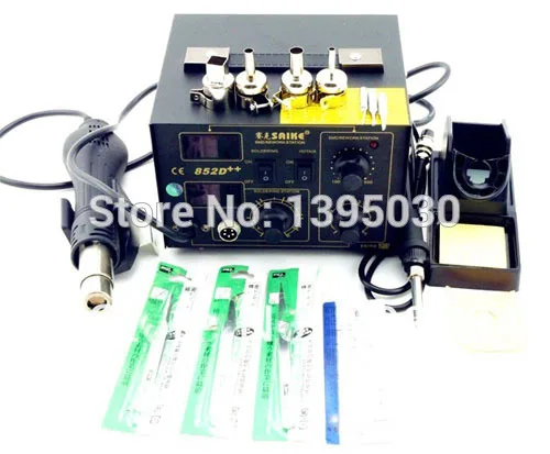 Hot Air Rework Station 1PC Hot Air Gun 700W 220V Or 110V Hot Blower Heat Gun 852D++