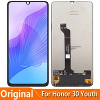 original 6 5 for huawei honor 30 youth mxw an00 lcd display touch screen digitizer assembly for honor 30 lite lcd