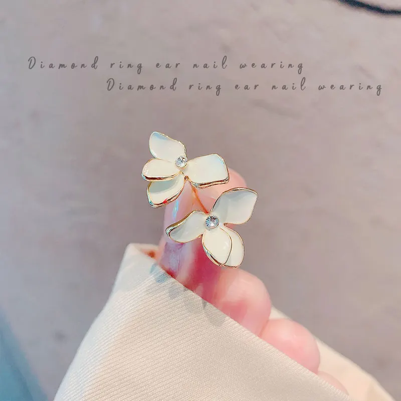 

12 шт./лот 925 Серебряные иглы лепесток серьги гвоздики для женщин пирсинг ювелирные изделия