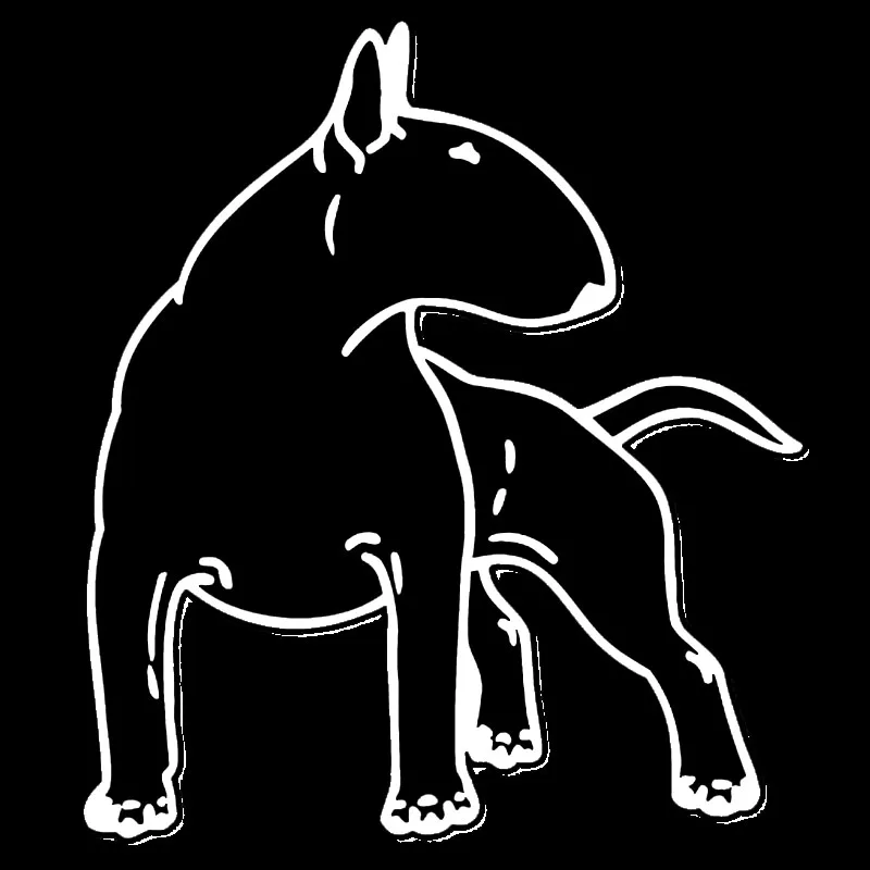 

15cmx13cm Funny dog Vinyl Car stickers Decals Motorcycle Accessories Car-Window Decorative Goods PVC