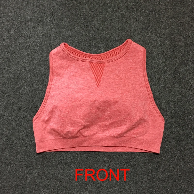 Бесшовный спортивный бюстгальтер с эффектом пуш-ап | Спорт и развлечения