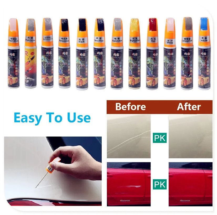 Автомобильный ремонтный ручка пальто Краски ясно Ремонт для Защитные чехлы