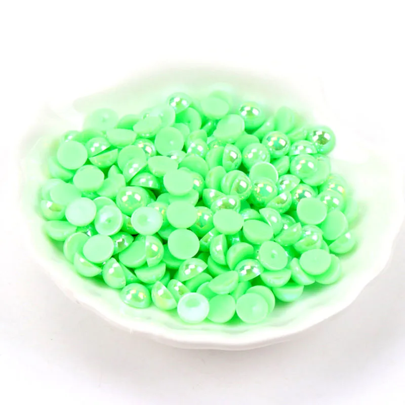 Полукруглая акриловая искусственная Фотосумка AB искусство ногтей украшение для